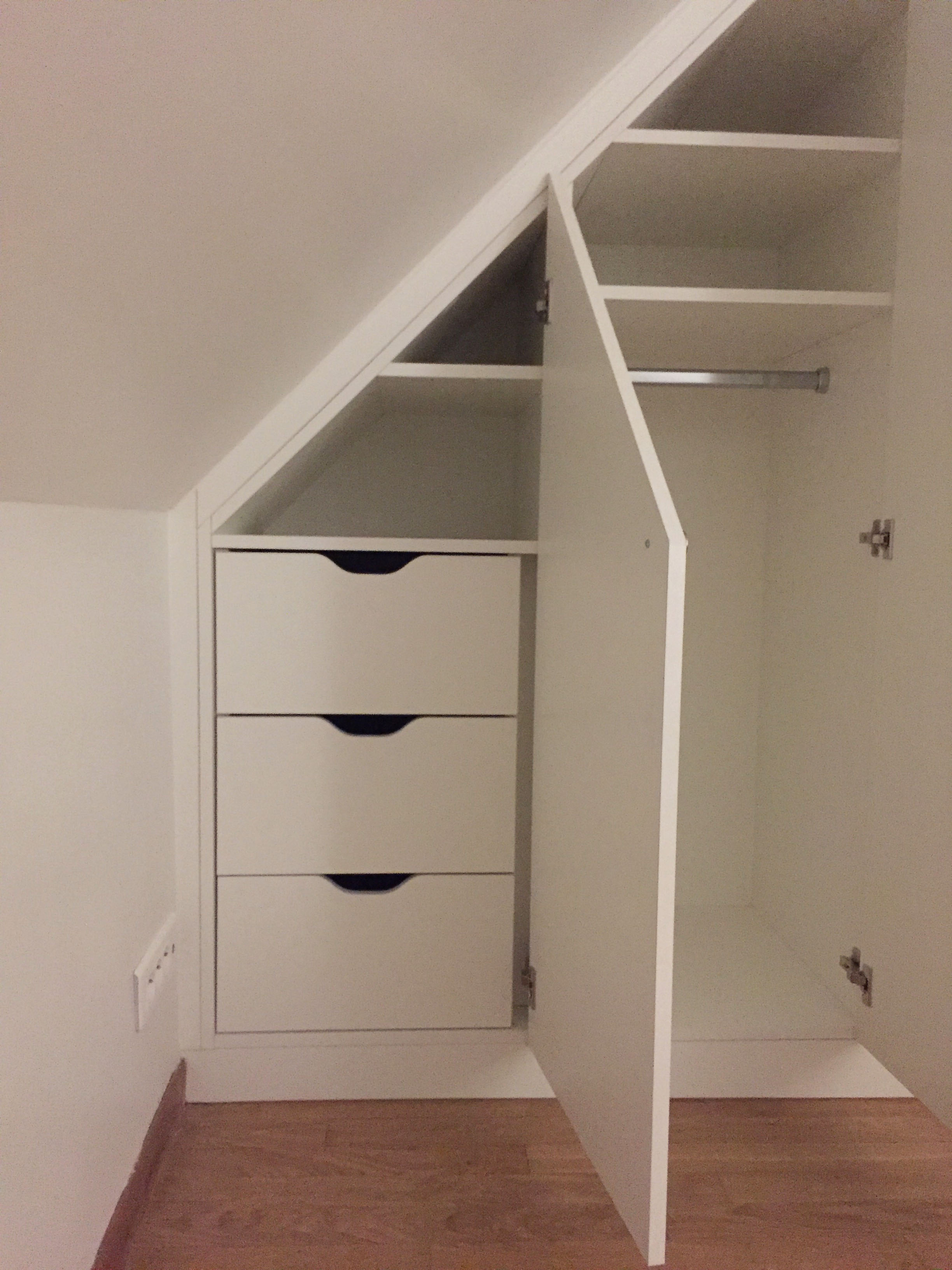 Projet de placard soupente